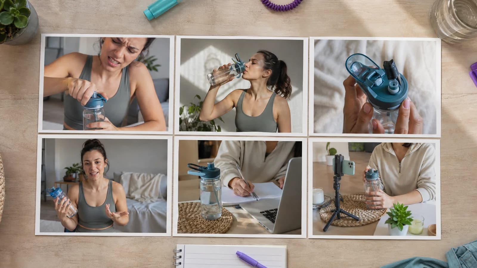 Imagen editorial para 6 tests UGC que sacaría de un solo producto